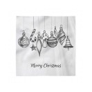 Christmas Set of 4 Napkins, 12" x 12"