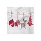 Christmas Set of 4 Napkins, 12" x 12"