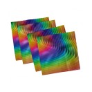 Colorful Set of 4 Napkins, 18" x 18"