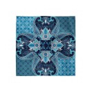 Eastern Motifs Set of 4 Napkins, 12" x 12"