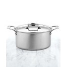 Brushed Stainless Steel 8 Qt. Covered Stockpot