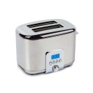 Digital Stainless Steel 8.9" Toaster, 2 Slice