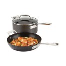 Essentials Nonstick 8.5" Fry Pan and 2.5 Qt. Covered Saucepan Set