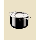 Natural Ceramic with Steel Core 12.6" Soup Pot with Lid