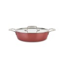 Natural Ceramic with Steel Core 4.5-Quart Universal Pan with Lid