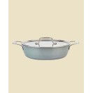 Natural Ceramic with Steel Core 4.5-Quart Universal Pan with Lid