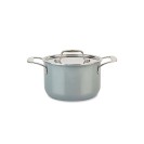 Natural Ceramic with Steel Core 4 Qt. Soup Pot with Lid