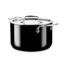 Natural Ceramic with Steel Core 7 Qt. Stockpot with Lid