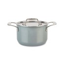 Natural Ceramic with Steel Core 7-Quart Stockpot with Lid